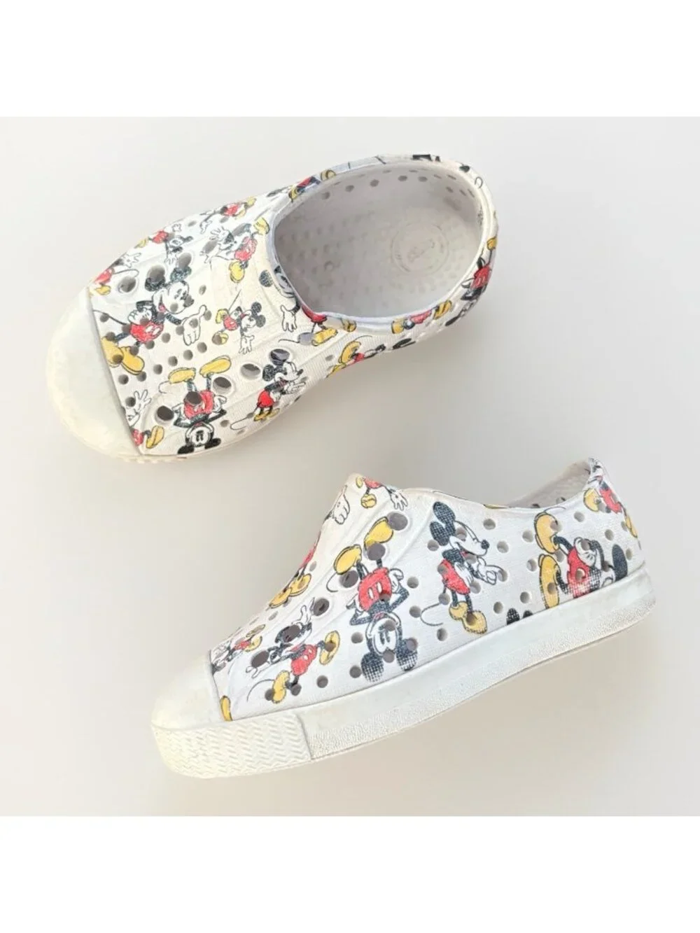 Native Jefferson Mickey Mouse Water Shoes‎ TODDLER Size 5C Beach Disney Trip
